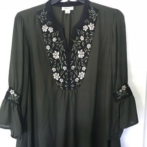 3/4 sleeve blouse